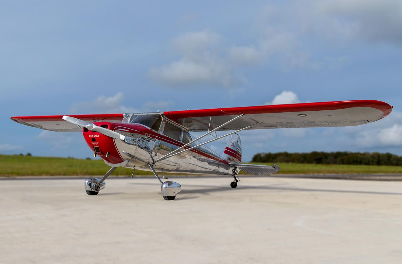 Cessna 170 - знаменитый дедушка современных моделей компании Cessna ...